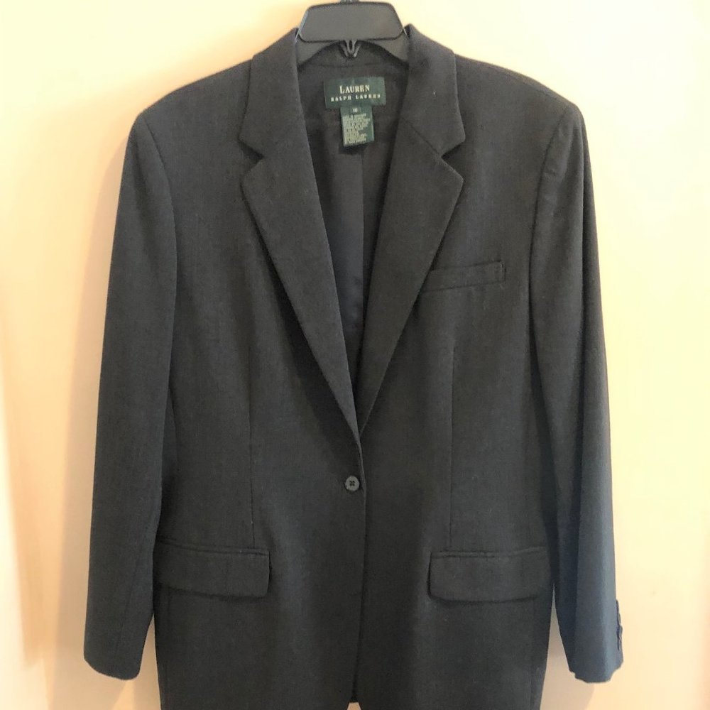 Ralph Lauren Gray Jacket  Size 16